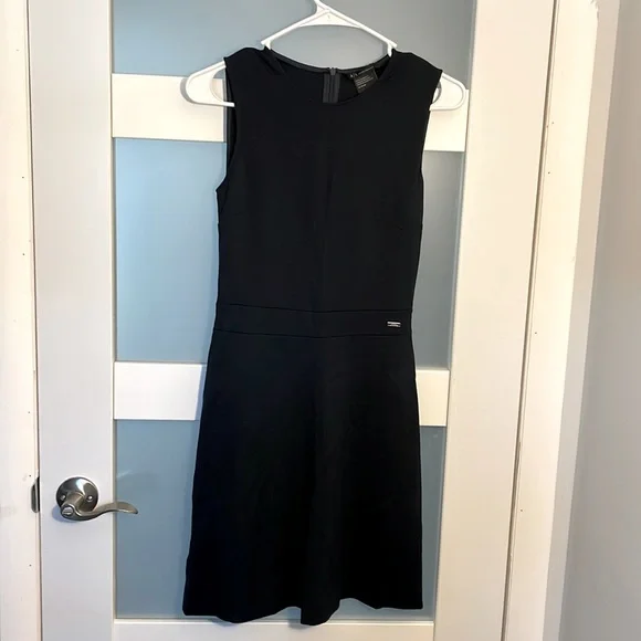 armani exchange fit and flare dress Armani Exchange Dress With Appliqués – FashOnFire